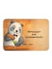 Mr. & Mrs. Panda Magnet Barkeeper Leidenschaft Design mit Spruch in Weiß