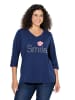 Ulla Popken Shirt in tintenblau