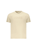 Coveri Moving Beige Herren T-Shirt aus Baumwolle