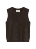 Marc O'Polo Kuscheliger Pullunder cropped in Burnt Coffee