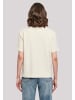 F4NT4STIC Ladies Everyday T-Shirt Schmetterling in Whitesand