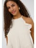 Cream Ärmellose Bluse CRIsabelle Peplum fit in Snow White