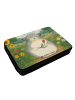 Mr. & Mrs. Panda Federmappe Chinchilla Blume Design ohne Spruch in Weiß