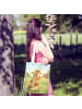 Mr. & Mrs. Panda Stofftasche Kuh  Pommes Design ohne Spruch in Weiß