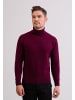 CASH-MERE.CH Rollkragen Pullover in Cranberry Rot