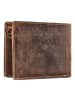 Greenburry Horse Geldbörse Leder 12 cm brown
