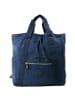 Bag Street Cityrucksack, Freizeithandtasche Nylon blau ca. 30cm breit ca. 33cm hoch