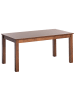 Beliani Esszimmertisch MADURA in Braun - (W) 90 x (H) 76 x (L) 160 cm