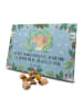 Mr. & Mrs. Panda Hundekalender Hund Blumen mit Spruch in Eisblau