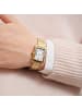 Gant Damen-Armbanduhr Quarz Rechteckig Rhode Island Mini Goldfarben