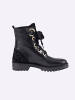 Heine Schnürstiefelette in schwarz