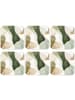 OnlyWow Glasuntersetzer 6er-Set Abstracte Formen