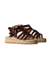 Joia Sandalen mit Riemchen Braun