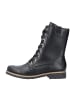 rieker Schnürstiefel in Schwarz
