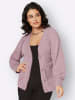 creation L Strickjacke in mauve