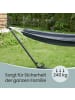 SONGMICS Hängematte Socozzy in Schwarz-Grau - (B)300 x (H)95 x (T)90 cm