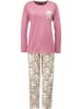 Erwin Müller Single-Jersey Schlafanzug in altrosa