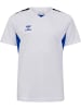 Hummel Hummel T-Shirt Hmlauthentic Multisport Kinder Schnelltrocknend in WHITE/TRUE BLUE