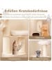 COSTWAY Kratzbaum Groß 187 cm in Beige