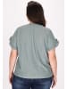 usha FESTIVAL Plus Size Blouse in Laurel Green