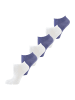 Nur Die  Sneakersocken Modal Socken Sneaker Füßlinge kurz in lila, weiß