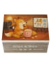 Mr. & Mrs. Panda box holz Fuchs Filme gucken Design ohne Spruch in Weiß
