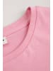 MOKIDA Baumwoll-T-Shirt mit kurzen Ärmeln in gedämpftes Rosa