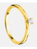 Diamant L'éternel Ring aus 375 Gelbgold