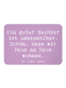 Mr. & Mrs. Panda Notizhalter Spruch Guter Nachbar mit Spruch in Lavendeltraum