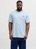 JACK & JONES PLUS T-shirt in Celestial Blue