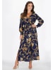faina Women Dress in navy multicolor