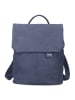 Zwei Mademoiselle MR8 - Rucksack 29 cm in nubuk-blue