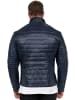 Reichstadt Echtlederjacke in Navy