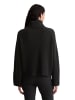 Marc O'Polo Gerippter Rollkragen-Pullover loose in Schwarz