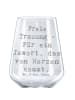 Mr. & Mrs. Panda Rotweinglas Spruch Freie Trauung Jawort mit Spruch in Transparent