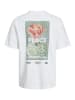 JACK & JONES Junior T-Shirt 'Casablanca' in weiß