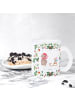 Mr. & Mrs. Panda Glas Bär und Maus Schlitten ohne Spruch in Transparent