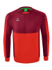 erima Six Wings Sweatshirt in rot/bordeaux