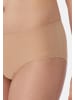 Schiesser Panty Invisible Cotton in Weiß / braun