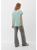 QS Bluse in 6092_ozeangrün