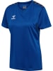 Hummel Hummel T-Shirt Hmlauthentic Multisport Damen Atmungsaktiv Feuchtigkeitsabsorbierenden in TRUE BLUE