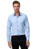 Rusty Neal Business Hemd Slim Fit Premium Cotton-Stretch in Hell Blau