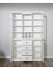 ebuy24 Vitrinenschrank Brax Weiß 120 x 41 cm