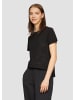 QS T-Shirt in 99D0_schwarz