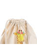 Mr. & Mrs. Panda Sportbeutel Giraffe Blumenkranz ohne Spruch in Creme
