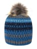 SCHIETWETTER Strickwintermütze in jeansblau