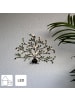 STAR Trading Solar-Wandleuchte ,Tree of Life',  dekorativer Lebensbaum mit Tautropf