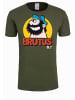 Logoshirt T-Shirt Brutus - Pop Art in oliv