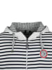 SCHIETWETTER Sweatjacke "Norman Nebelhorn" in white-navy