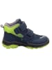 superfit Ankle Boot JUPITER in Blau/Hellgrün